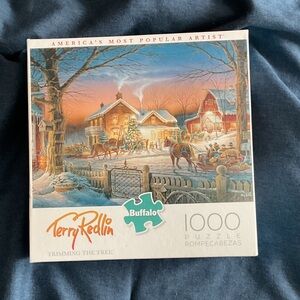 Buffalo David Bitton Terry Redlin Winter Scene Puzzle
